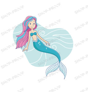 Beautiful Mermaid Vector Design