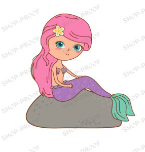 Cartoon Character Mermaid Vector