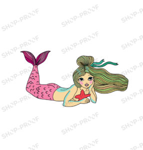 Cute Mermaid Vector