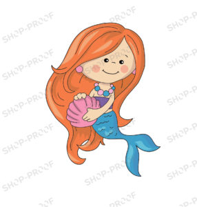 Cute Mermaid Vector