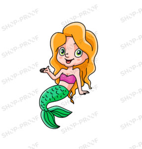 Cutest Mermaid Vector