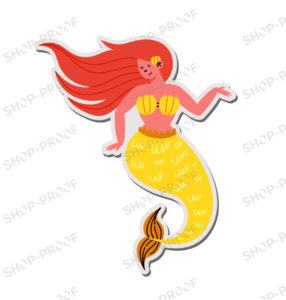Little Mermaid Vector Design