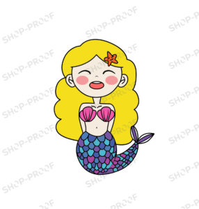 Mermaid Cute Look Vector