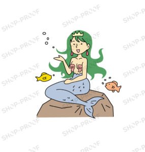 Premium Mermaid Vector Design