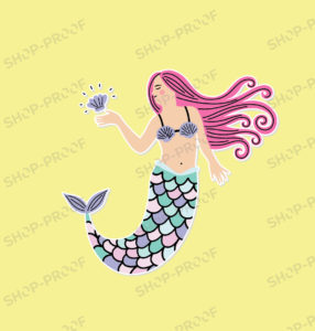 Queen Mermaid Vector