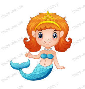Royal Mermaid Vector