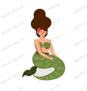 Royalty Mermaid Vector