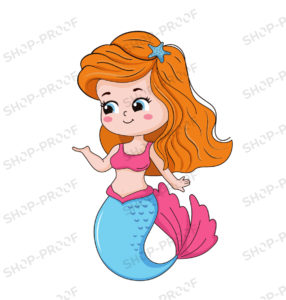 Star Royal Mermaid Vector