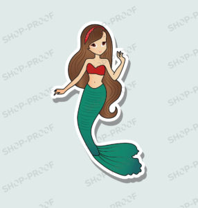 Unique Style Mermaid Vector