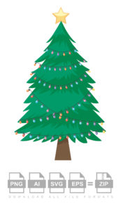 Christmas Tree Vector