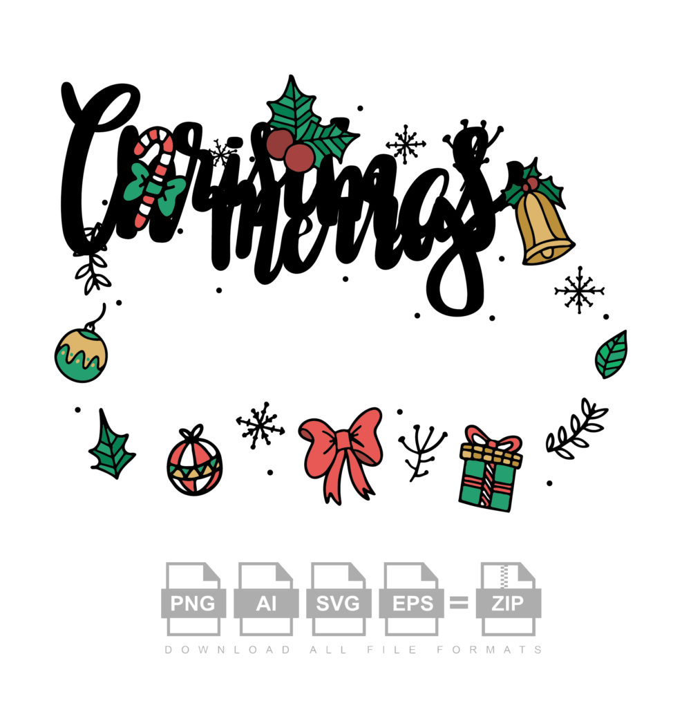 Christmas Vector - Design Shop by AquaDigitizing