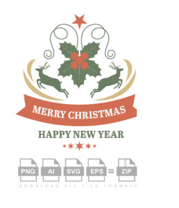 Collection Of Christmas Vector