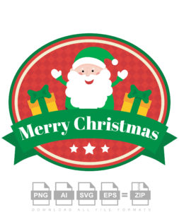 Collection Of Merry Christmas Vector