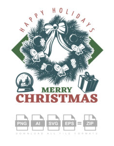 Happy Holidays Christmas