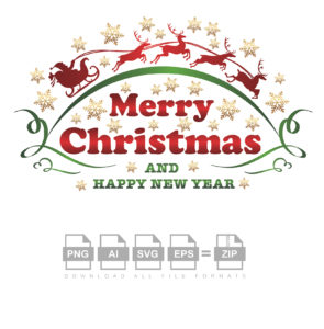 Merry Christmas Happy New Year 2024