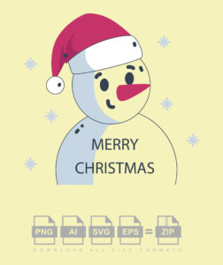 Snowman Vector