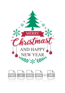 Vector Christmas Lettering