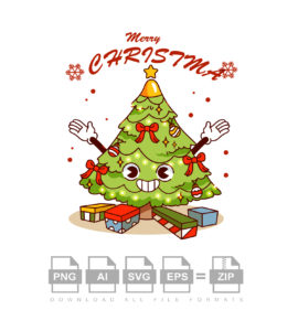 Christmas Logo Vector Idea