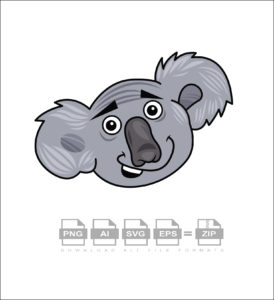 Cute Koala Vector