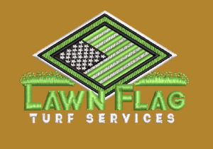 LAWN FLAG EMBROIDERY DESIGN  TURF SERVICE FLAG EMBROIDERY DESIGN  AMERICAN LAWN FLAG EMBROIDERY DESIGN  MACHINE EMBROIDERY FILE