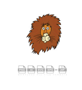 Lion Cartoon Vector