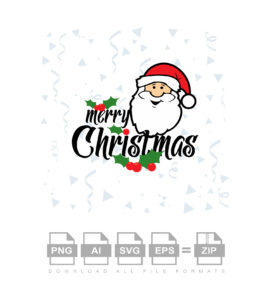 Merry Christmas Design Idea Vector