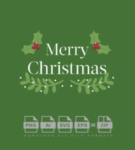 Merry Christmas New Vector