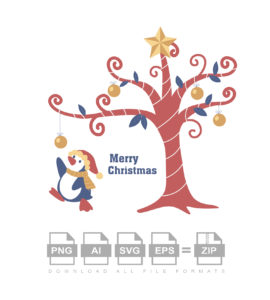 Merry Christmas Vector Creative Design