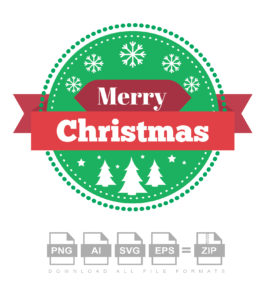 Merry Christmas Vector Design