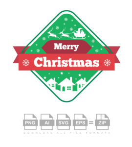 Mery Christmas Design Vector