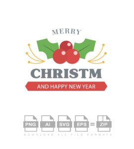 New Year Illustration Vector