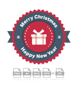 Premium Merry Christmas Vector