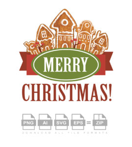 Royalty Merry Christmas Vector