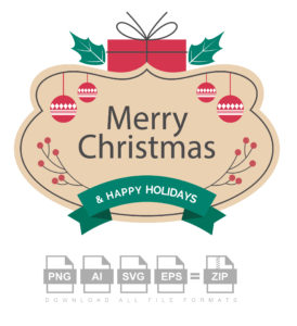 Vintage Christmas Vector