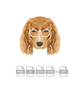 Irish Setter Dog Vector