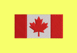 CANADA FLAG EMBROIDERY DESIGN   COUNTRY FLAG EMBROIDERY DESIGN  CANADIAN NATION FLAG EMBROIDERY DESIGN  MACHINE EMBROIDERY FILE