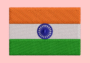 INDIA FLAG EMBROIDERY DESIGN  INDIAN NATION FLAG EMBROIDERY DESIGN  ASIAN COUNTRY EMBROIDERY DESIGN  MACHINE EMBROIDERY FILE
