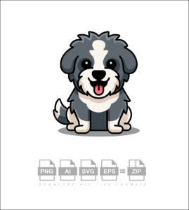 Angry Dog Adventure Vector