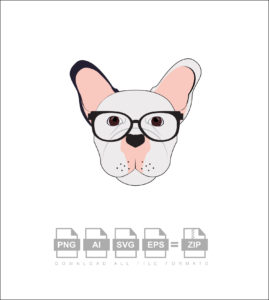 French BullDog Vector