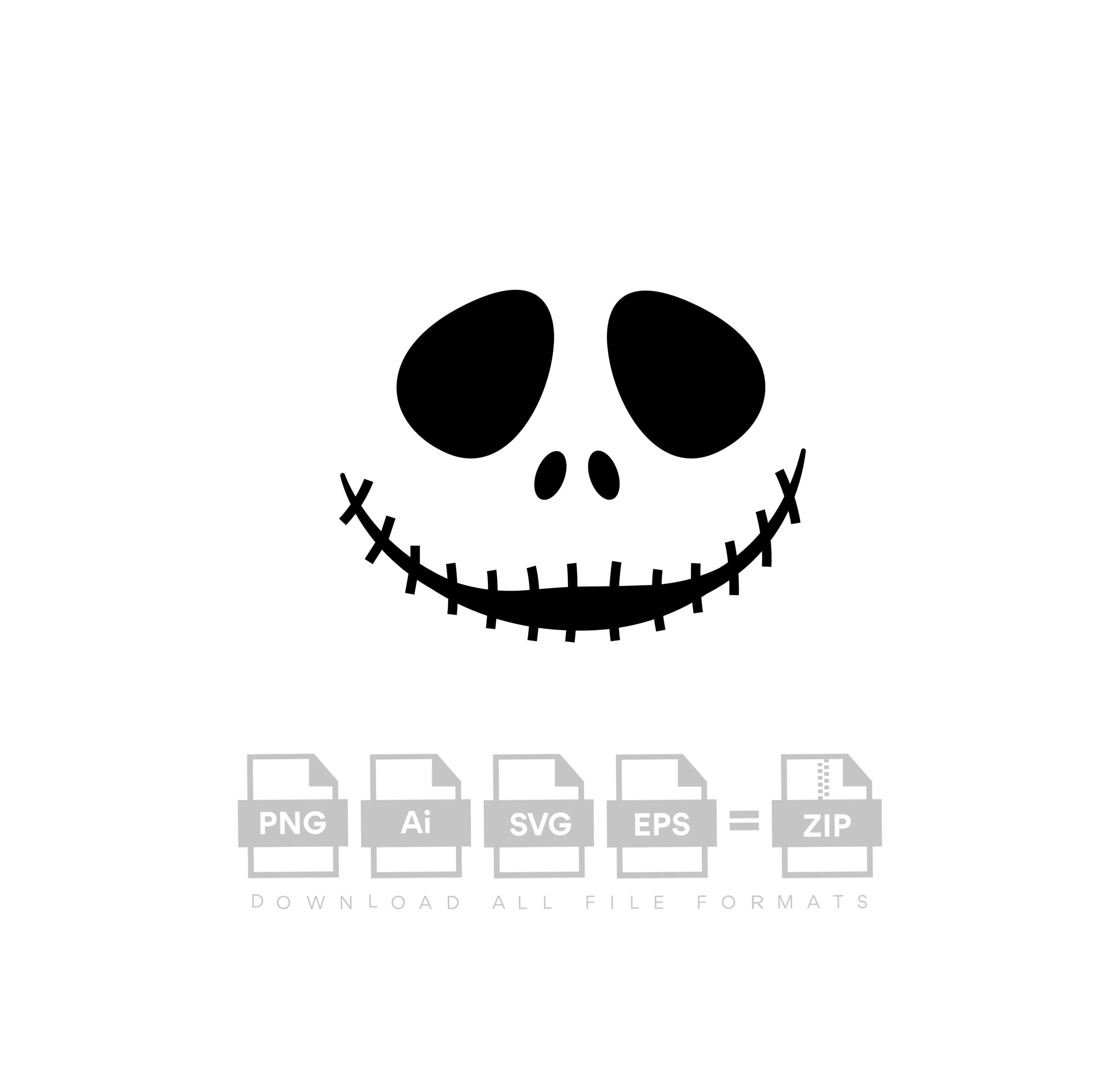 Jack Skellington Halloween Candy Corn Halloween  Vector