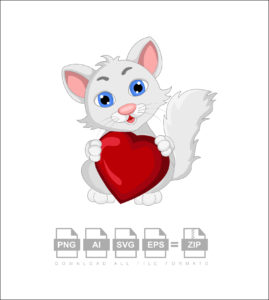 Lovely Cat Vector