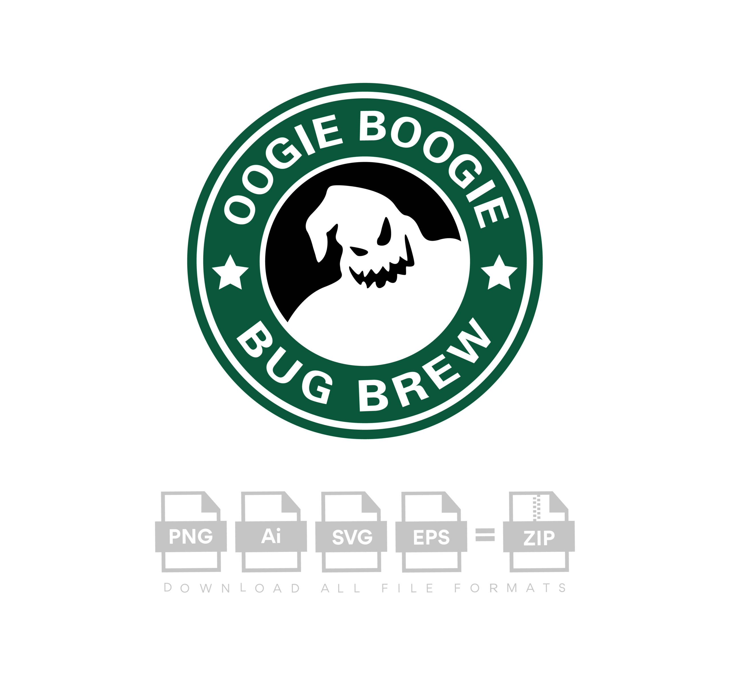 Oogie Boogie Coffee Vector