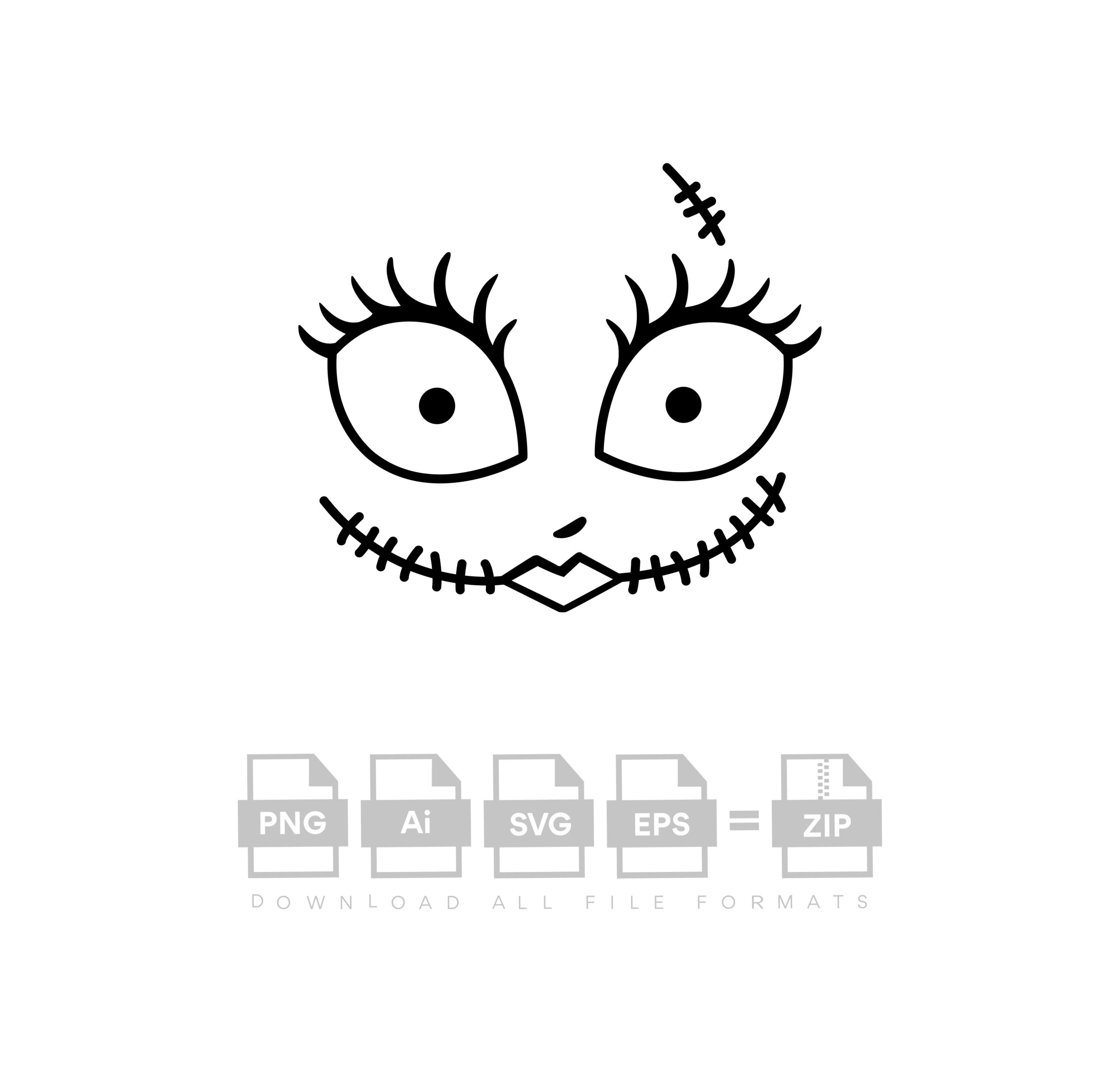 Sally The Nightmare Before Christmas Vector