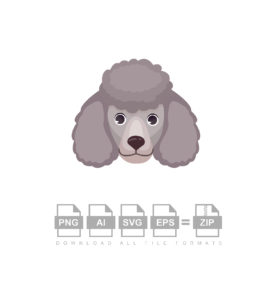 Standard Poodle Vector
