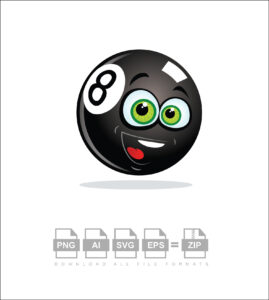 8 Ball Pool Vector