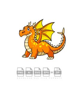 Cartoon Dinosaur Vector