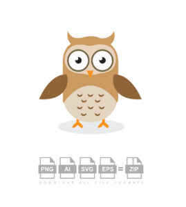 Cedar Owl Vector