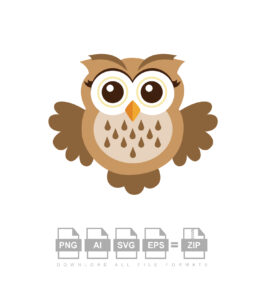 Cute Owl Vector