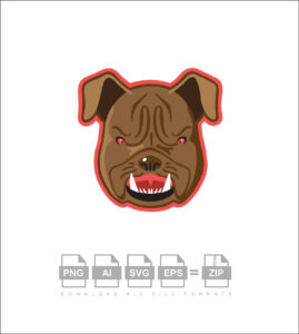 Dog Cartoon Vector
