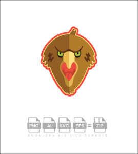 Eagle Face Vector